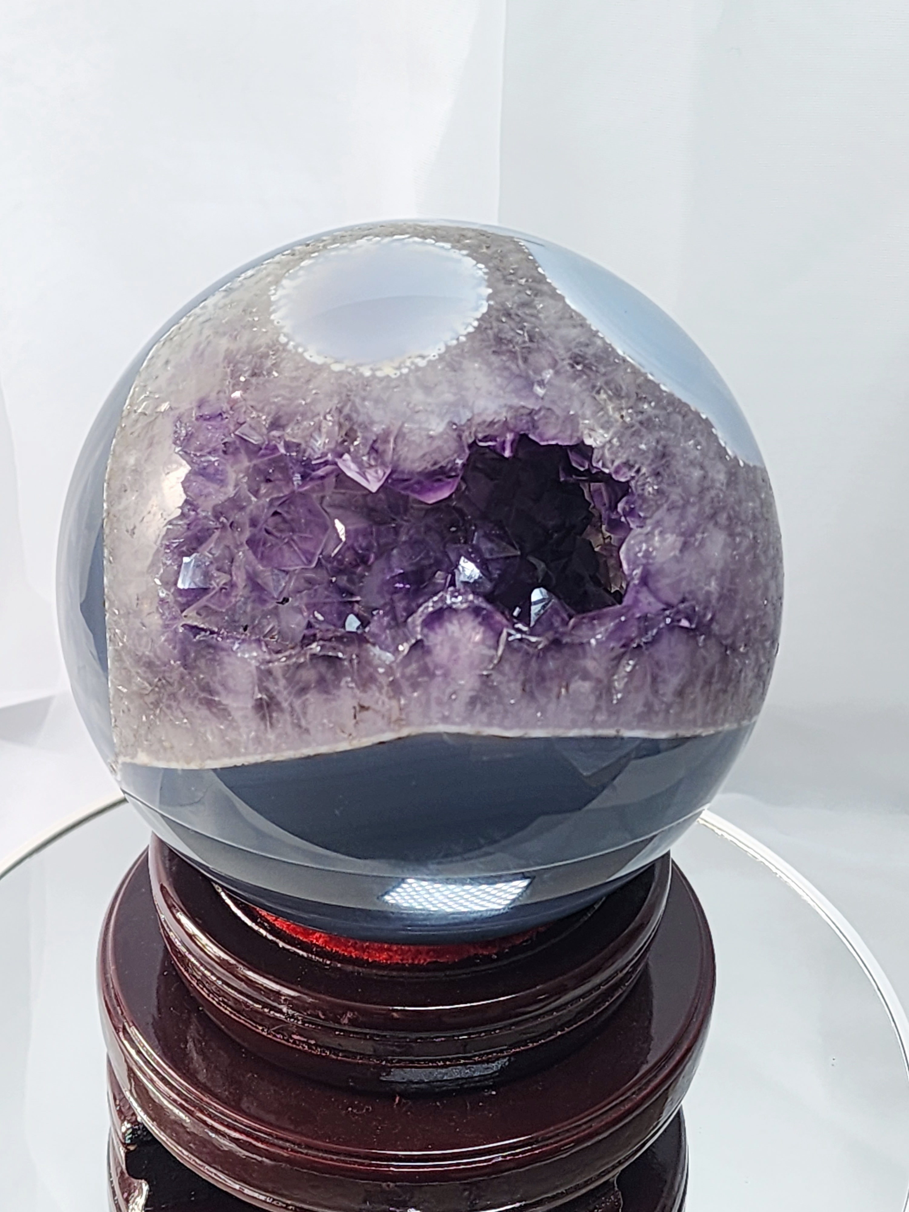 Large amethyst sphere, large sphere, spheres , large druzy spheres, druzy spheres, purple quartz, purple amethyst