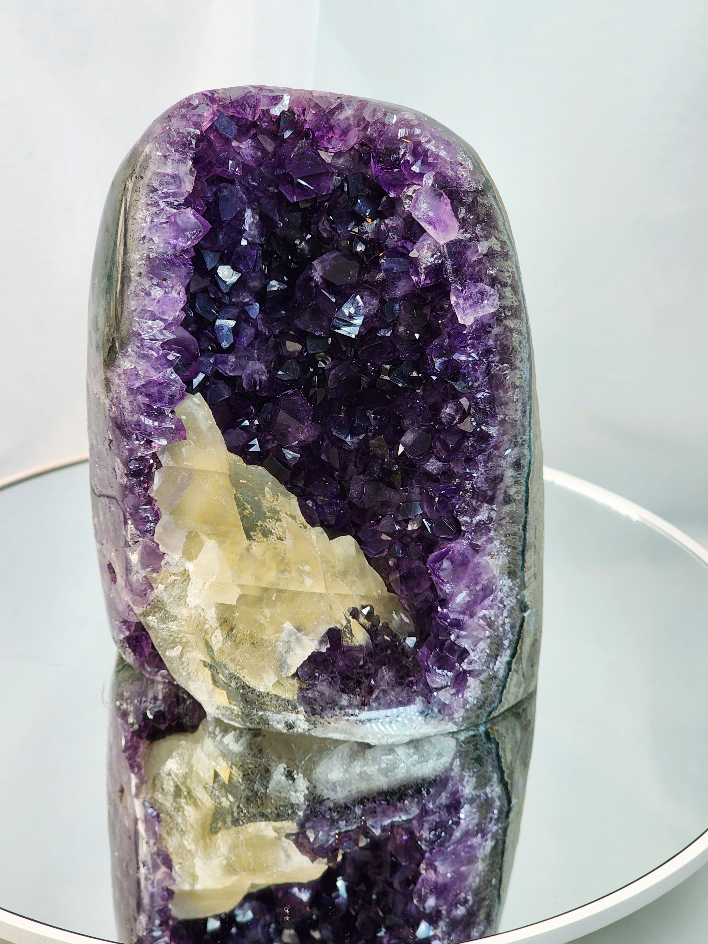 Uraguay amethyst, amethyst, druzy amethyst, dark purple amethyst, amethyst and calcite, amethyst cut base, amethyst cathedral